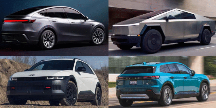 سيارات كهربائية الاكثر مبيعاً 2025